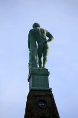 Hercules at the Wilhelmshoehe in Kassel