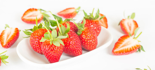 strawberry bowl detail