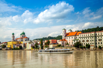 Fototapeta premium Passau, Blick auf die Altstadt 