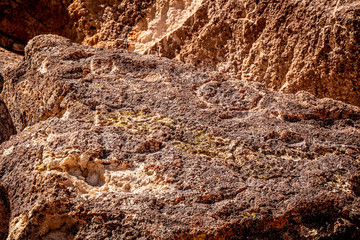 Ancient Petroglyphs at Chalfant Valley in the Eastern Sierra - travel photography