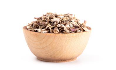 Bowl of Dandelion Root an Alternative Medicine