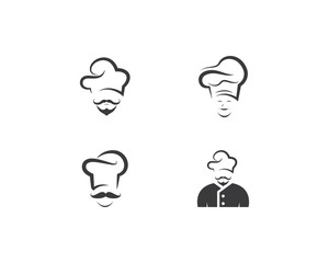 Chef logo template