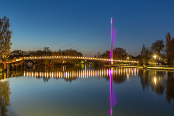 Obraz premium Christchurch Bridge, Reading Berkshire United Kingdom