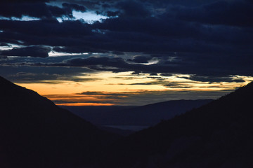 Chileno in Torres Del Paine National Park in the Patagonia Region of Southern Chile 