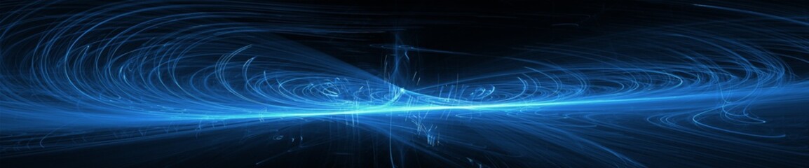 blue glow wave. lighting effect abstract background