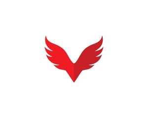 wing logo vector