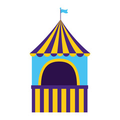 carnival booth flag