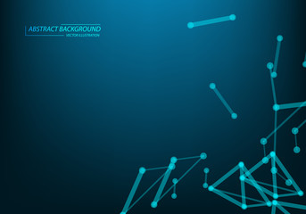 abstract internet connection network technology graphic design. concept background