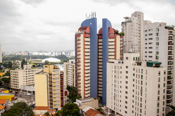Fototapeta premium Buildings of the city center of sao paulo