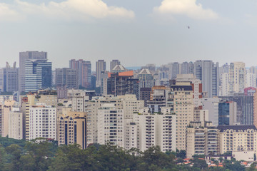 Fototapeta na wymiar Buildings of the city center of sao paulo