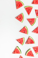 Fresh watermelon slices pattern