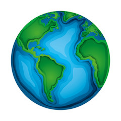 world planet earth icon