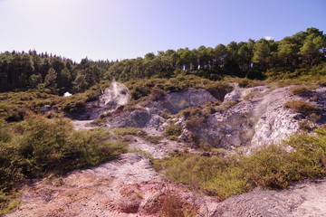 river in the mountains