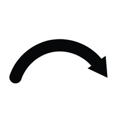 curved arrow icon