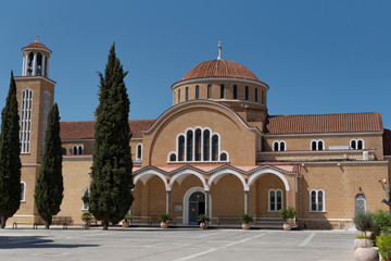 Fototapeta na wymiar Agios Georgios Church, Paralimni, Cyprus. 