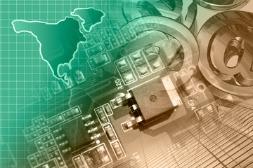 Electronic device and map