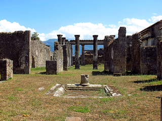 Pompeii, ancient Roman city, Italy