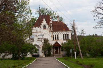 old house in park