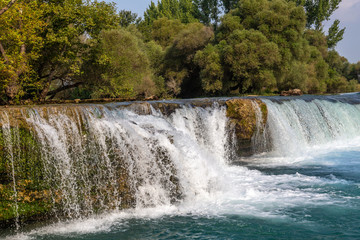 Waterfall in park