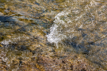 Water in movement