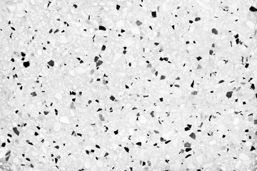 Light gray old terrazzo stone floor texture for background