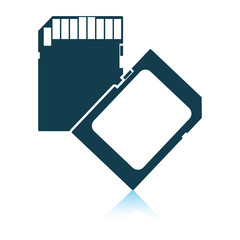Memory card icon