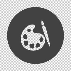 School palette with brush icon