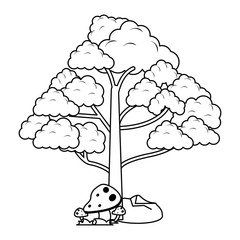 Fitness woman running sideview in black and white