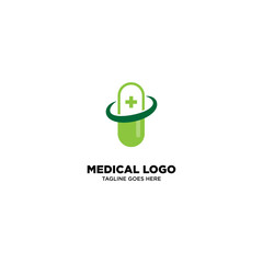 Medical Clinic logo template, vector illustration - Vector