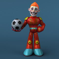 Mexican hero - 3D Illustration