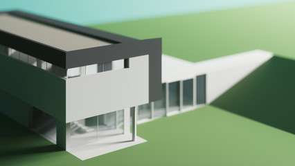 Miniature of the modern house