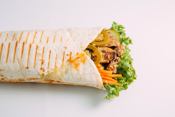 sandwich with smoked salmon