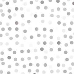 Gray bubbles on white background 