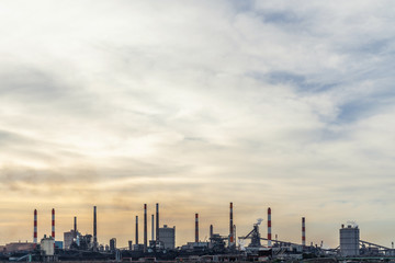Obraz premium 工場 遠景