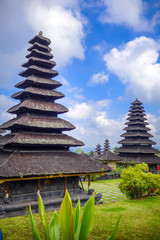 Pura Besakih temple on mount Agung, Bali, Indonesia