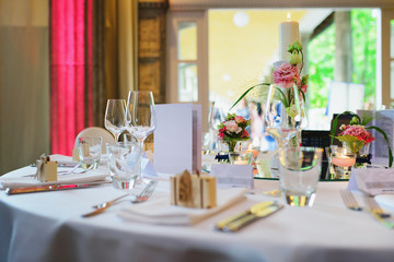 luxury catering at wedding