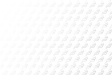Abstract white geometric pattern background