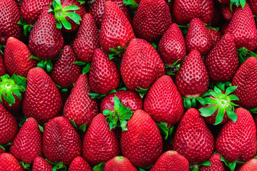 Strawberries background