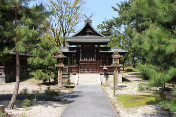 shinto sanctuary (mefu) in matsue (japan)