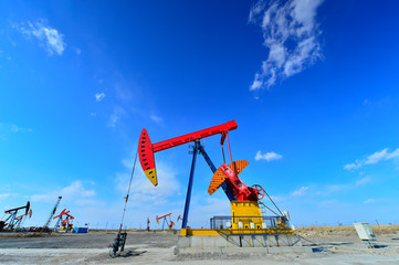 Fototapeta premium The oil pump