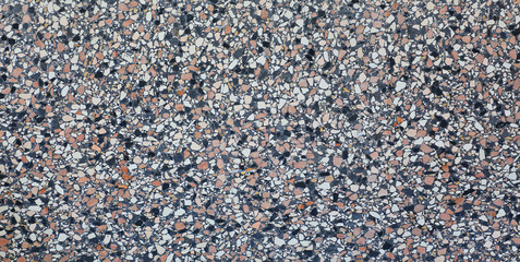 Terrazzo or marble texture, Polished stone background.
