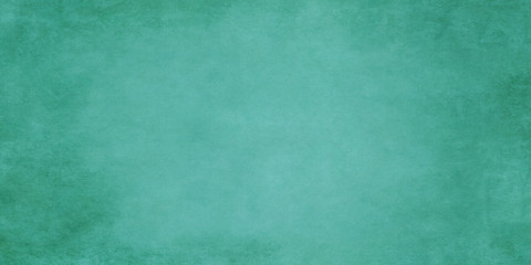 Green wide grunge effect texture.