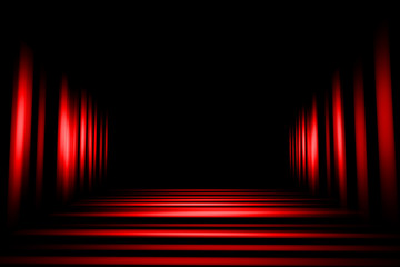 red Abstract background, motion blur on color background, light blur background abstract