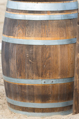 Fototapeta premium old wooden barrel