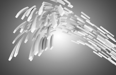 3d abstract background. 3d illustration