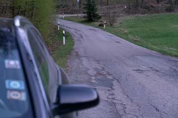 Strasse Fahrt Weg 