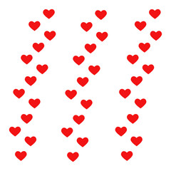 Heart pattern. background look sweet and beautiful for lovers or valentine theme.