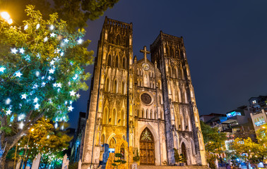 Saint Joseph Cathedral in Hanoi, Vietnam