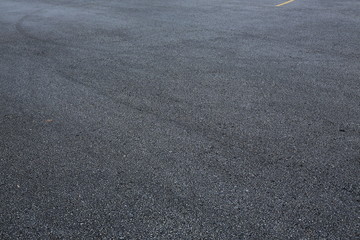 Fototapeta premium black asphalt road