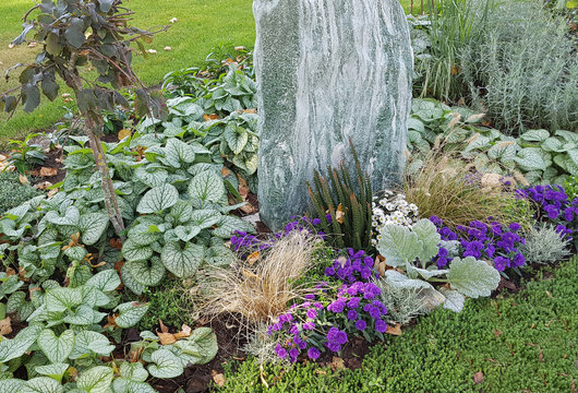 Doppelgrab, Marmor, Naturgrabstein